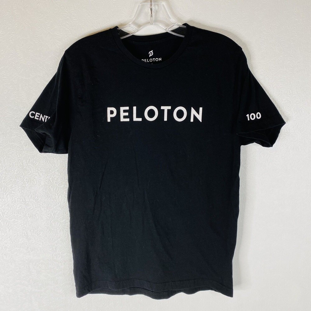 Peleton Century 100 Sz Small Black T Shirt